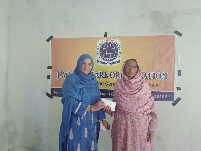 Financial Help for Deserving Families in jawad welfare organization