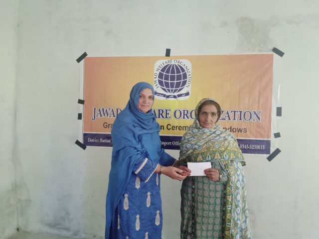Financial Help for Deserving Families in jawad welfare organization