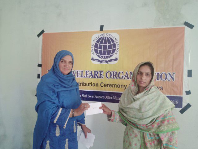 Financial Help for Deserving Families in jawad welfare organization