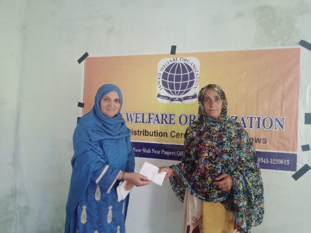 Financial Help for Deserving Families in jawad welfare organization